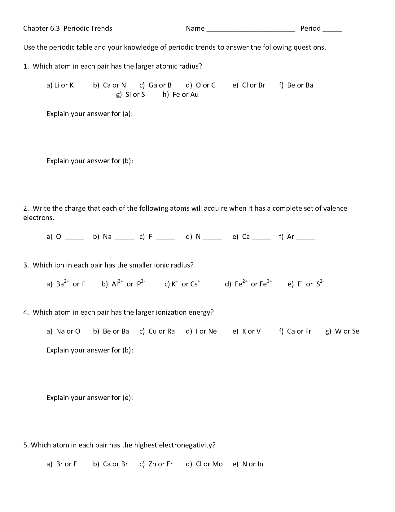 20 Best Images of Periodic Trends Worksheet Answers Key Periodic Trends Worksheet Answer Key 20 Best Images of Periodic Trends Worksheet Answers Key Periodic Trends Worksheet Answer Key