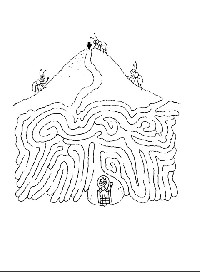 Ant Maze for Preschoolers