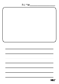 Blank Writing Worksheet Templates