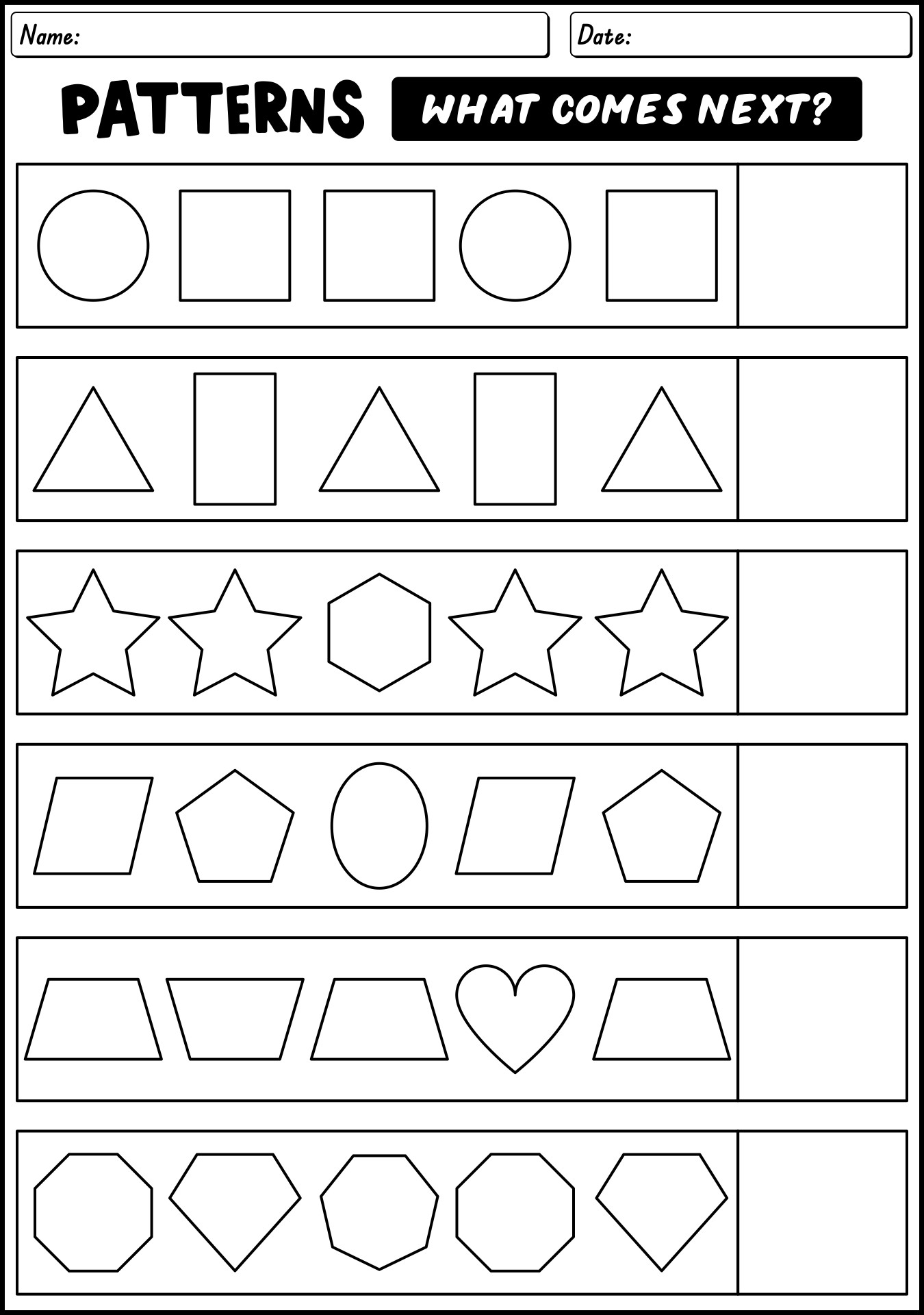 12 Best Images of Art Pattern Worksheets - Op Art Lesson Worksheet, Art