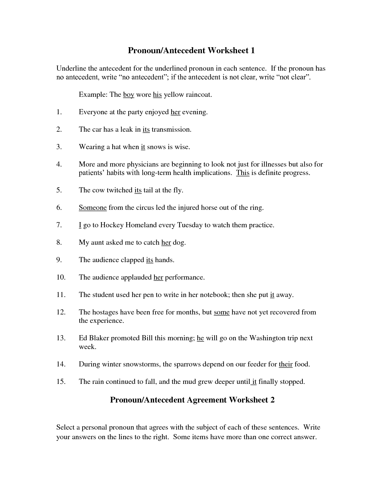 8-best-images-of-pronoun-and-antecedent-agreement-worksheets-pronoun-antecedent-agreement
