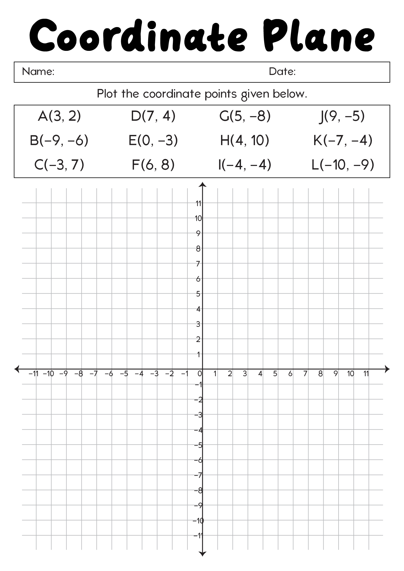 identifying-points-on-a-coordinate-plane-worksheet