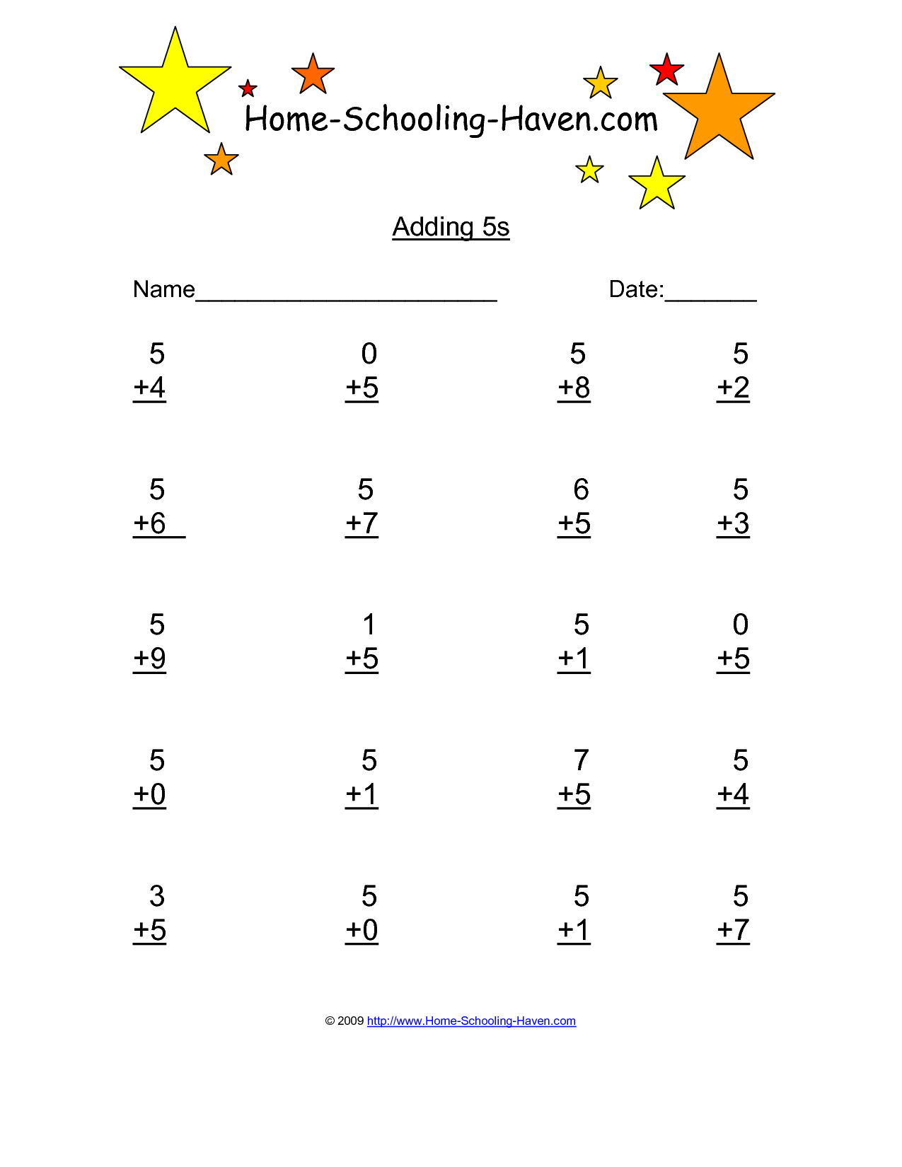 addition-math-worksheets-printable