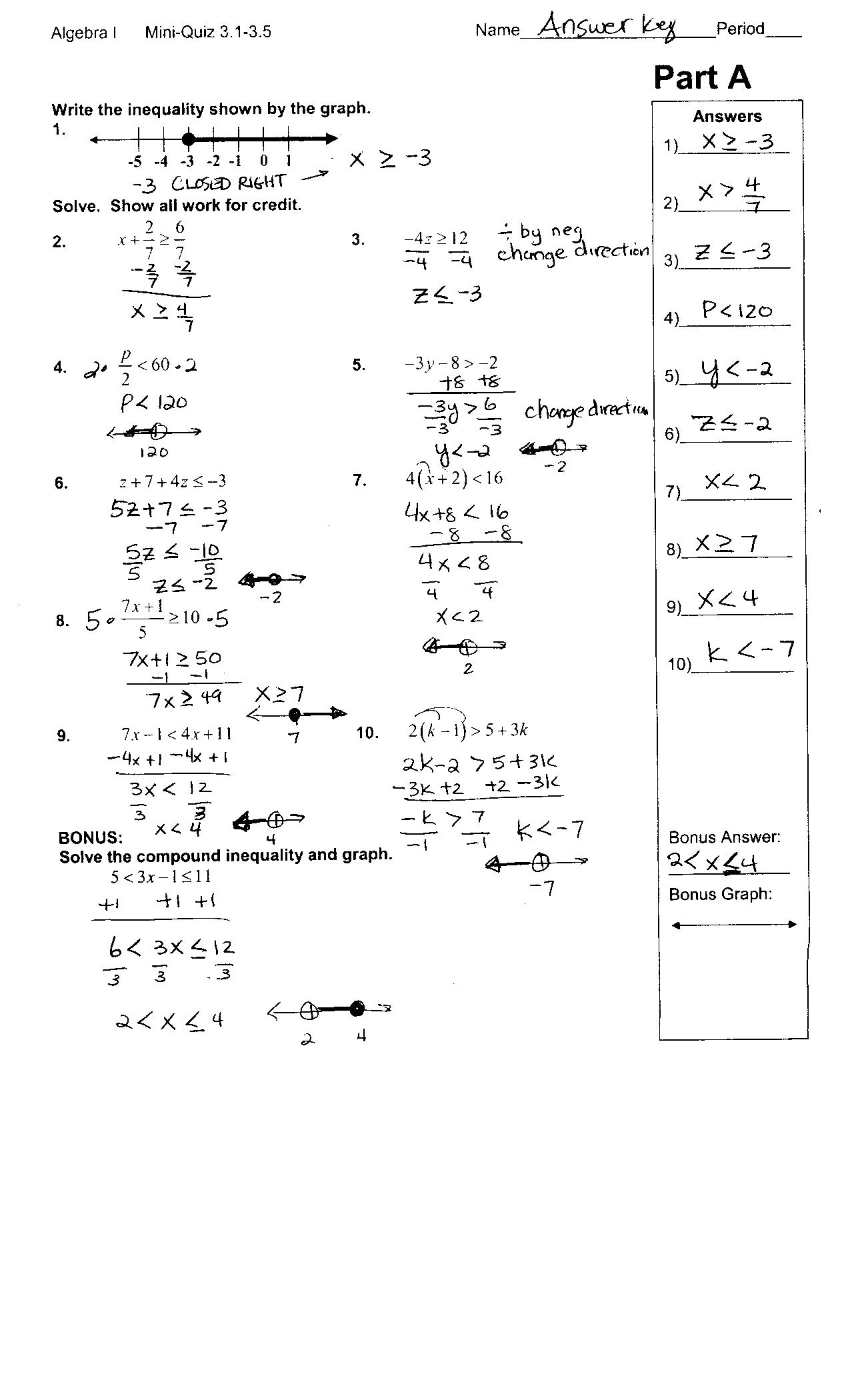 kuta-math-worksheet-answers