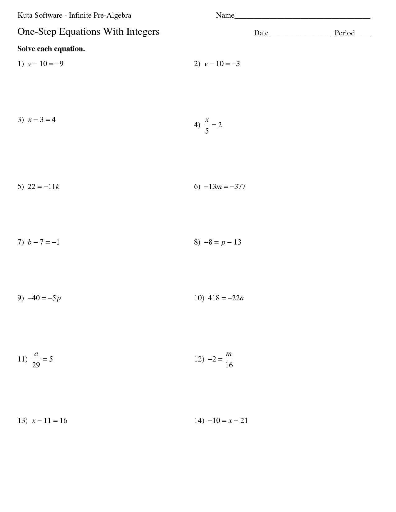 Division as Repeated Subtraction Worksheet