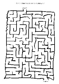 3rd Grade Printable Mazes for Kids