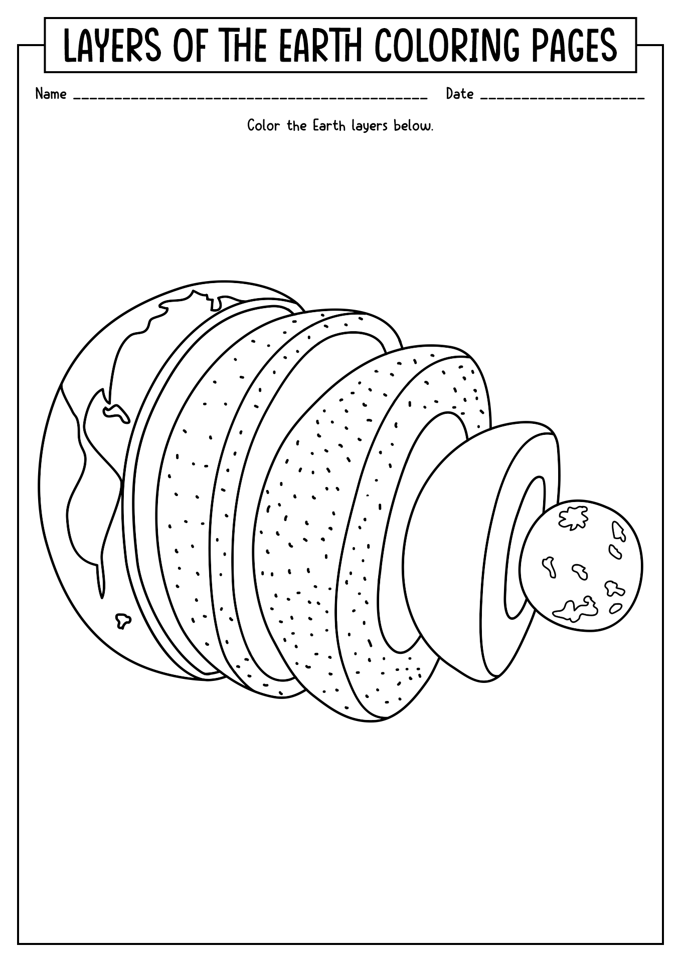 15 Best Images of Worksheets On Layers Of Soil - Soil Layers Worksheets