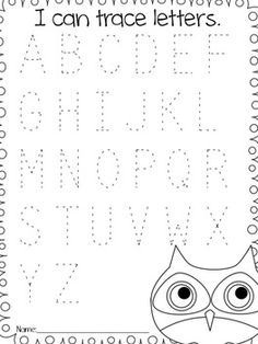 10 Best Images of Letter A Worksheets For 3 Year Olds - Letter Tracing