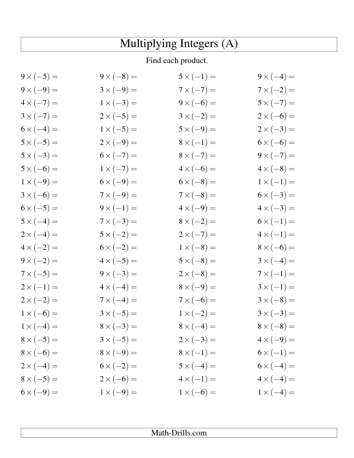 15 Best Images of Exponents And Multiplication Worksheet Answers - 8th