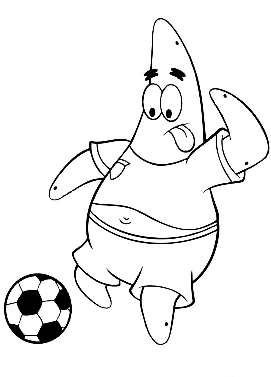 patrick and spongebob coloring pages - photo #18