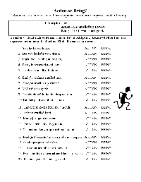 Action and Linking Verbs Worksheets