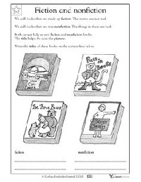 Fiction and Nonfiction Worksheets