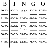 Free Printable Bingo Cards with Numbers 100