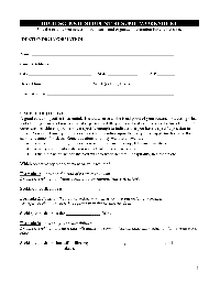 High School Student Resume Worksheet
