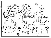 Printable Autumn Coloring Pages for Kids