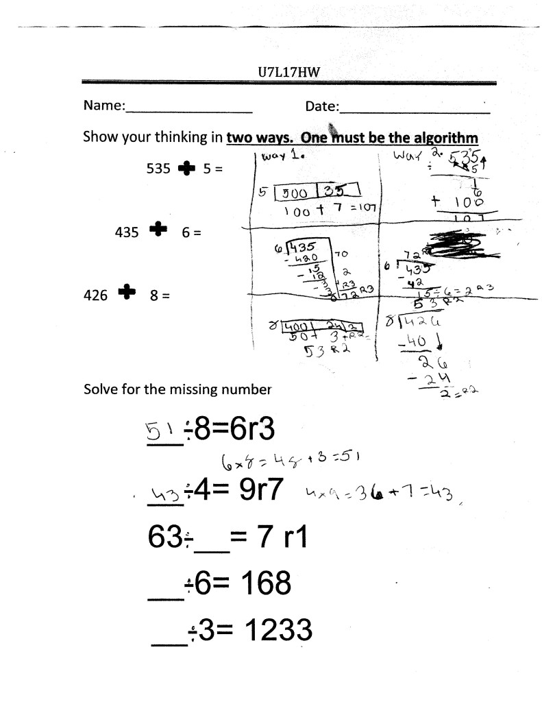 7th Grade Math Worksheets With Answer Key