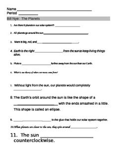 14 Best Images of Bill Nye The Science Guy Cells Worksheet ...