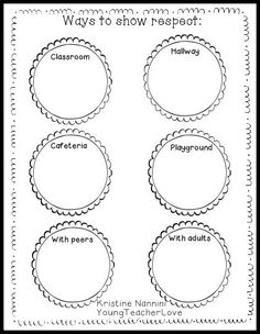 12 Best Images of Respect Worksheets And Activities - Printable Respect