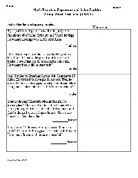 3rd Grade Math Word Problems Worksheets