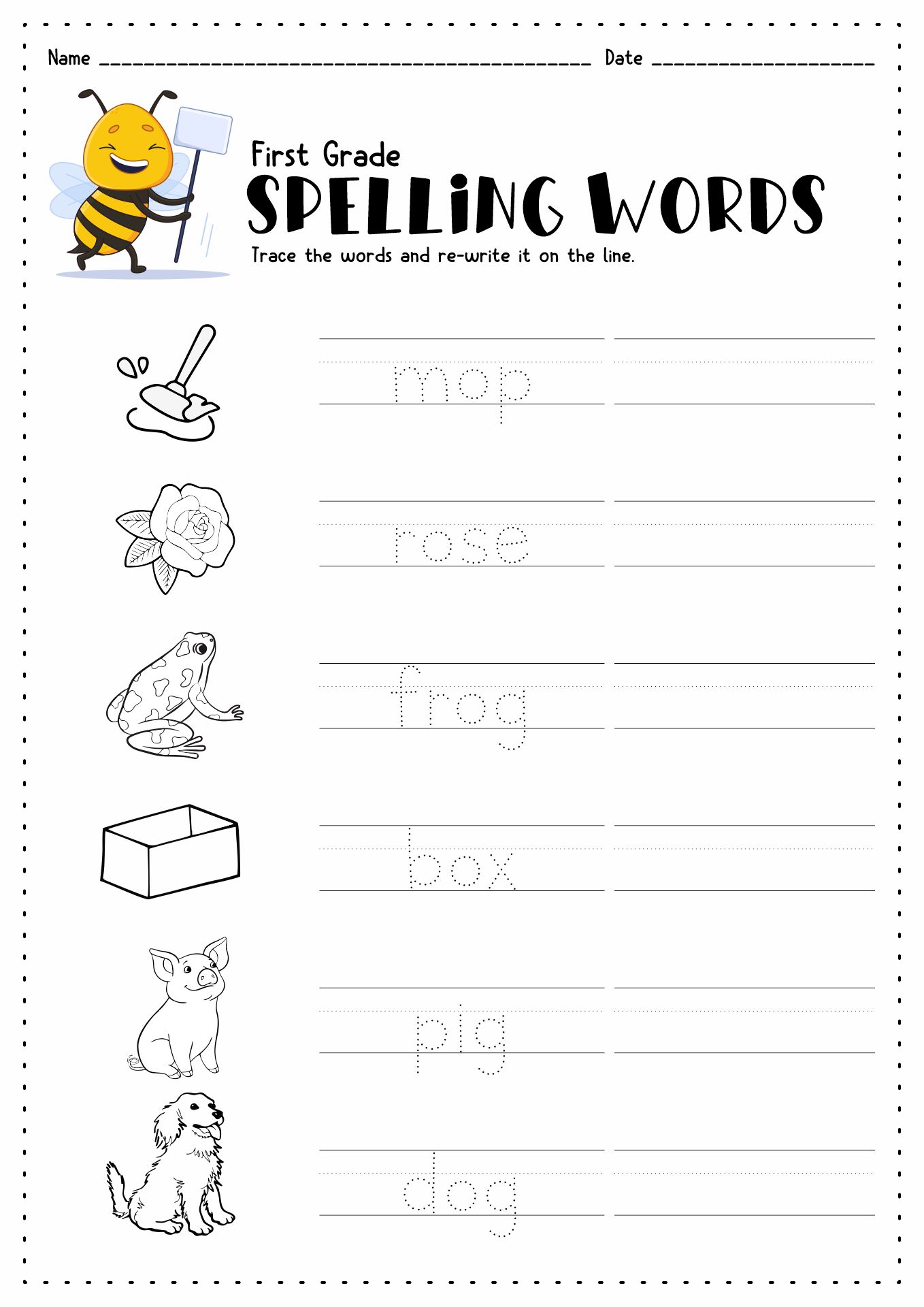 15 Best Images of Spelling Words Worksheets Grade 2 - 2 Grade Spelling