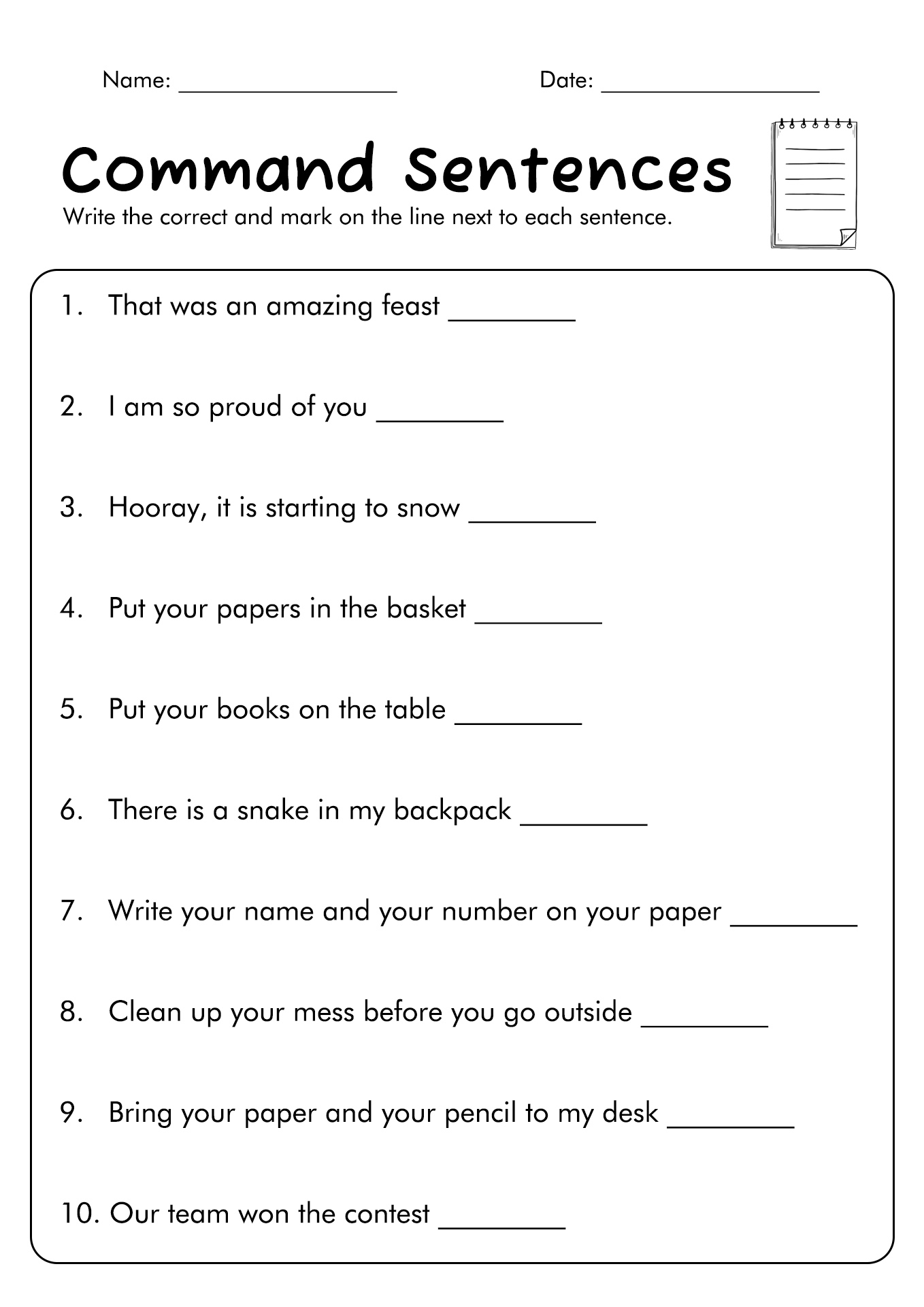 fragments-worksheet-4th-grade