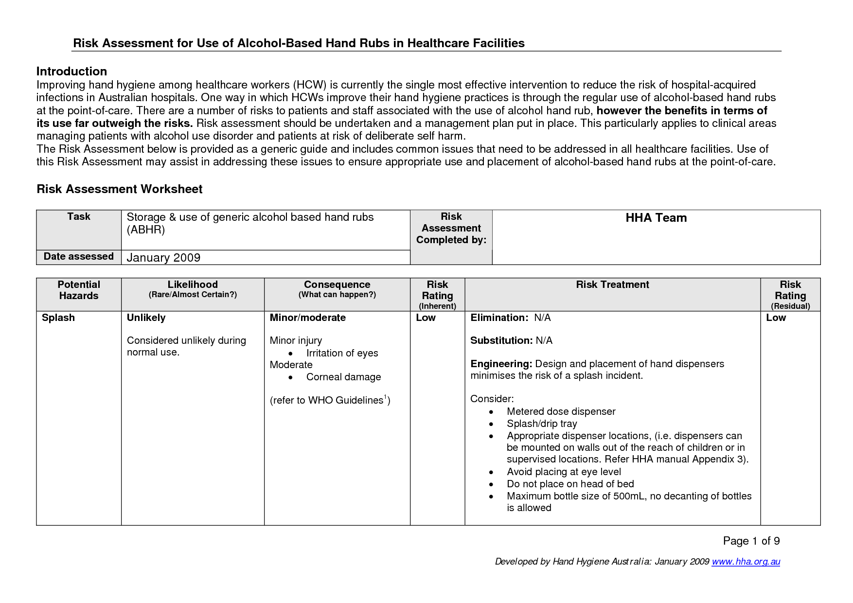 7 Best Images of Army Risk Assessment Worksheet  Army POV Inspection Checklist Form, Deliberate 