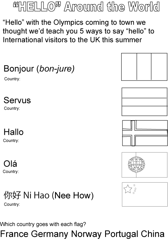 9 Best Images of Cultures Around The World Worksheet - Clothing around