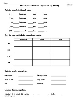 13 Best Images of Place Value Grade 2 Math Worksheets  Place Value Worksheets for Grade 1, 6th 