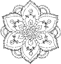 Cool Flower Coloring Pages