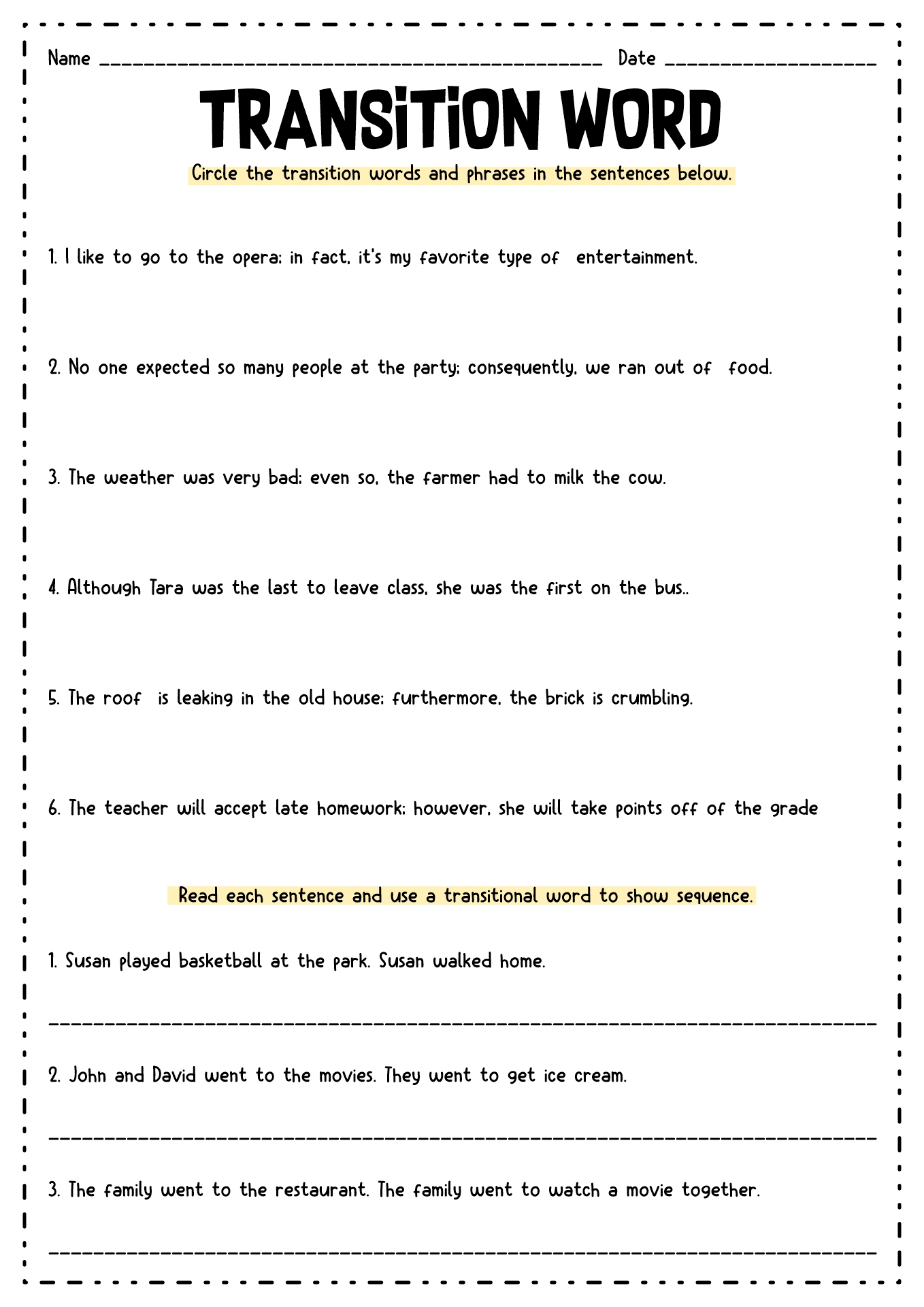 transition-words-and-phrases-worksheets