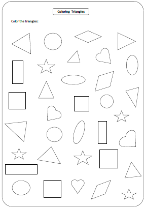 12 Best Images of Colouring Worksheet 2D Shapes - Geometric Shapes