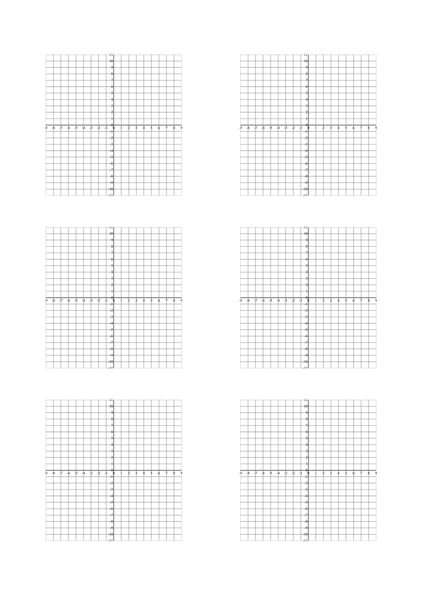 Free Coordinate Plane Worksheets