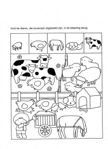 Farm Animals Worksheets for Kids