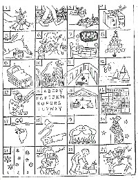 Christmas Song Rebus Puzzles