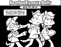 Free Printable Bullying Coloring Pages