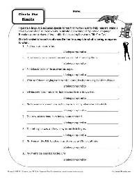 Metaphors and Similes Worksheets 5th Grade