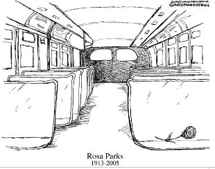Rosa Parks Cartoon