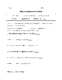 6th Grade Punctuation Worksheets