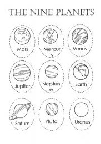 Printable Planets Worksheets
