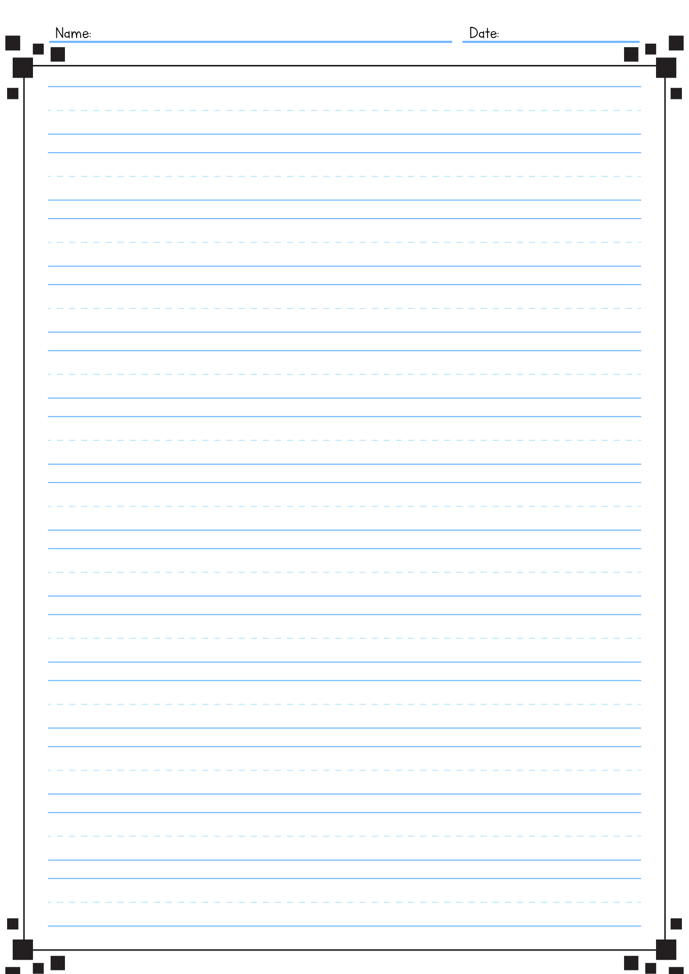 Printable kindergarten writing paper pdf Printable kindergarten writing paper pdf image