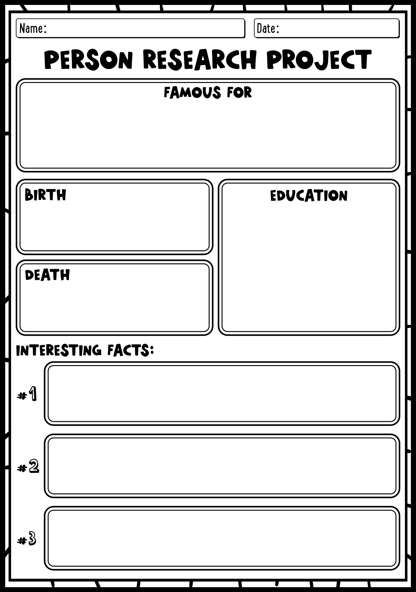 5th grade research paper organizer 5th grade research paper organizer picture