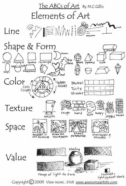 14 Best Images of Art Terms Worksheet - Test Language Arts Printable
