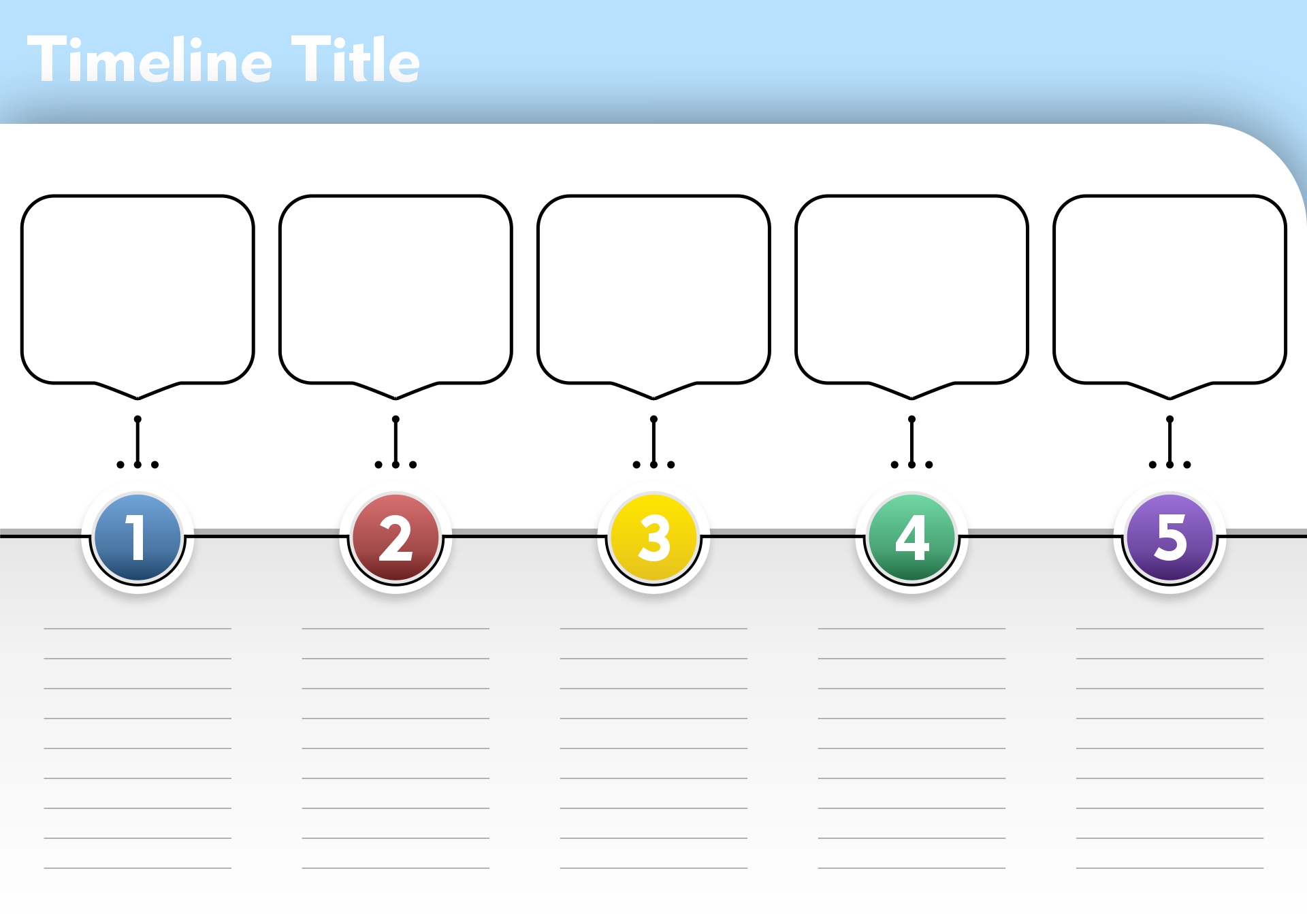 17 Best Images of Blank Printable Timeline Worksheets Blank Timeline