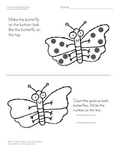 Butterfly Math Preschool