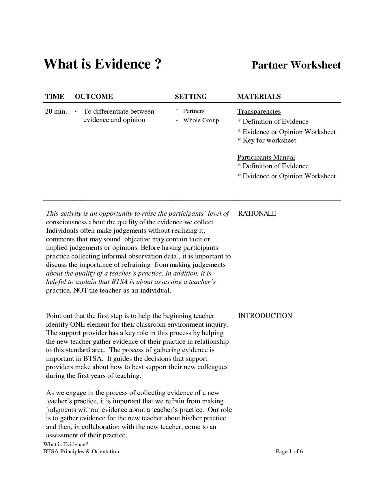 Drawing Inferences Worksheets