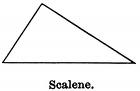 Obtuse Scalene Triangle