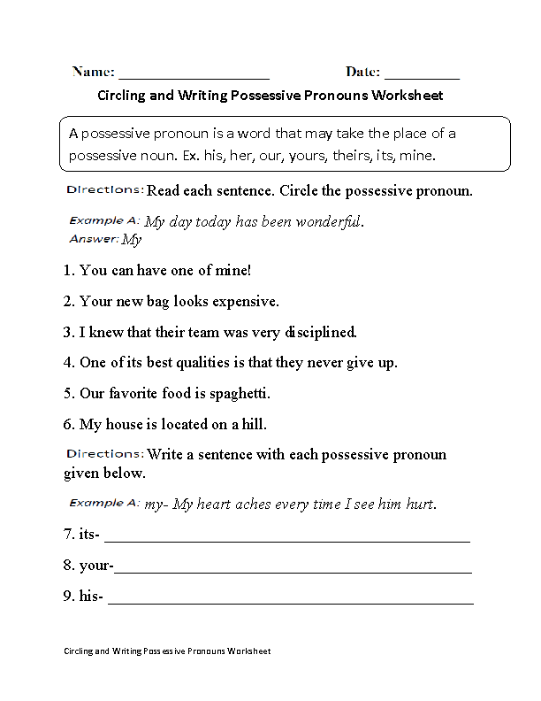 16 Best Images Of Worksheets Adjectives And Pronouns Demonstrative Pronouns Worksheet