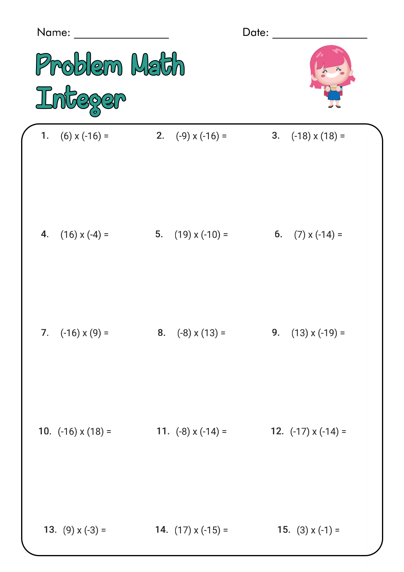 multiplying-and-dividing-integers-worksheet