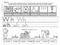 WH Worksheets First Grade