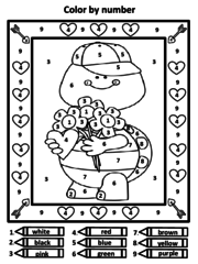 valentines day coloring pages in spanish - photo #12